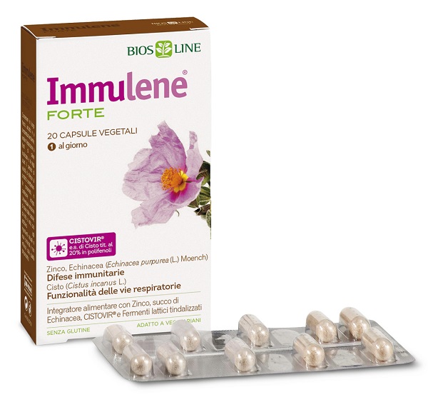 BIOSLINE IMMULENE FORTE 20 CAPSULE - Farmacia Rossi2 - Farmacia Rossi 