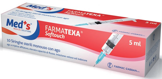 SIRINGA MEDS 5 ML 14 GAUGE 10 PEZZI - Farmacia Rossi2 - Farmacia Rossi 