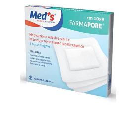 MEDS PORE MEDICAZIONE ADESIVA 10X9 CM 5 PEZZI - Farmacia Rossi2 - Farmacia Rossi 