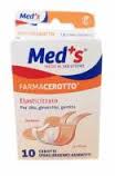 CEROTTO MEDS STRIPS TELA IPOALLERGENICO ELASTICIZZATO ASSORTITI 10 PEZZI - Farmacia Rossi2 - Farmacia Rossi 
