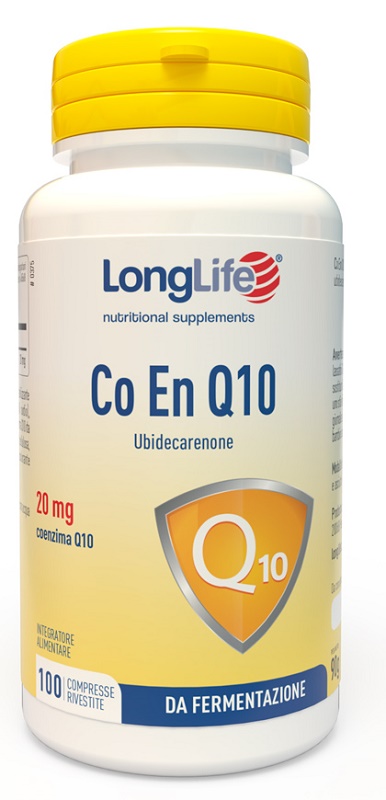 LONGLIFE CO EN Q10 20MG 100 COMPRESSE - Farmacia Rossi2 - Farmacia Rossi 