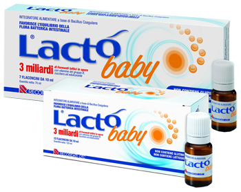 LACTO BABY 12 FLACONCINI 3 MILIARDI 10 ML - Farmacia Rossi2 - Farmacia Rossi 