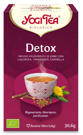 YOGI TEA DETOX BIO 30,6 G - Farmacia Rossi2 - Farmacia Rossi 