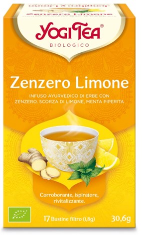YOGI TEA ZENZERO LIMONE 31 G - Farmacia Rossi2 - Farmacia Rossi 