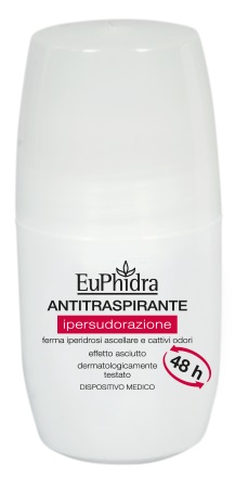 DEODORANTE IN EMULSIONE IN FLACONE ROLL-ON CON ASTUCCIO EUPHIDRA DEO ROLLON ANTITRASPIRANTE 50 ML - Farmacia Rossi2 - Farmacia Rossi 