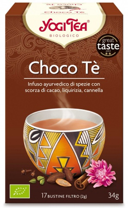 YOGI TEA CHOCO TE' BIOLOGICO 34 G - Farmacia Rossi2 - Farmacia Rossi 
