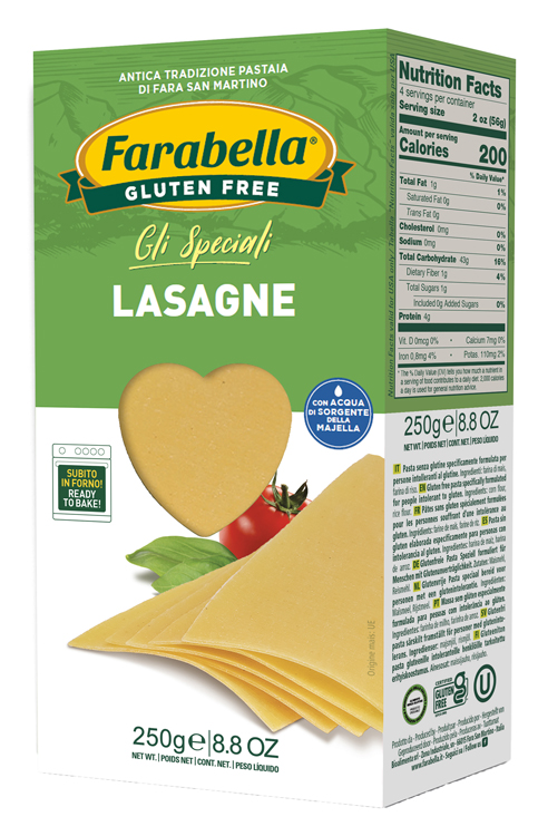 FARABELLA LASAGNE 250 G - Farmacia Rossi2 - Farmacia Rossi 