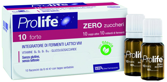PROLIFE 10 MILIARDI ZERO ZUCCHERO 10 FLACONI DA 8 ML - Farmacia Rossi2 - Farmacia Rossi 