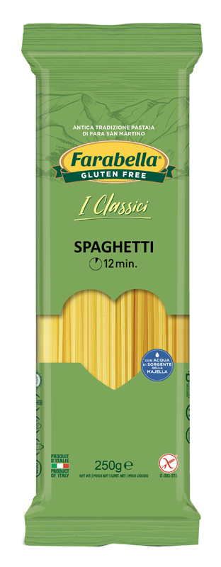 FARABELLA SPAGHETTI PASTA SENZA GLUTINE 250 G - Farmacia Rossi2 - Farmacia Rossi 