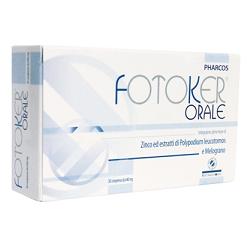 PHARCOS FOTOKER ORALE 30 COMPRESSE - Farmacia Rossi2 - Farmacia Rossi 