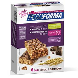 PESOFORMA BARRETTA CEREALI/CIOCCOLATO 12 X 31 G - Farmacia Rossi2 - Farmacia Rossi 