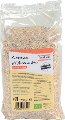CRUSCA DI AVENA BIO 750 G - Farmacia Rossi2 - Farmacia Rossi 