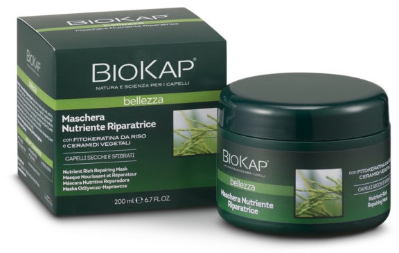 BIOKAP MASCHERA NUTRIENTE/RIPARATRICE 200 ML - Farmacia Rossi2 - Farmacia Rossi 