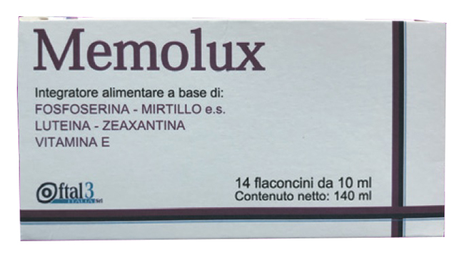 MEMOLUX 14 FLACONCINI 10 ML - Farmacia Rossi2 - Farmacia Rossi 