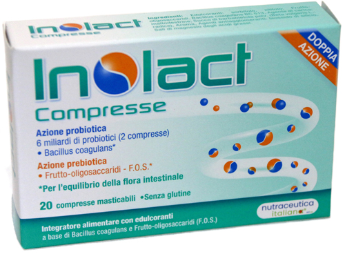 INOLACT 20 COMPRESSE MASTICABILI - Farmacia Rossi2 - Farmacia Rossi 