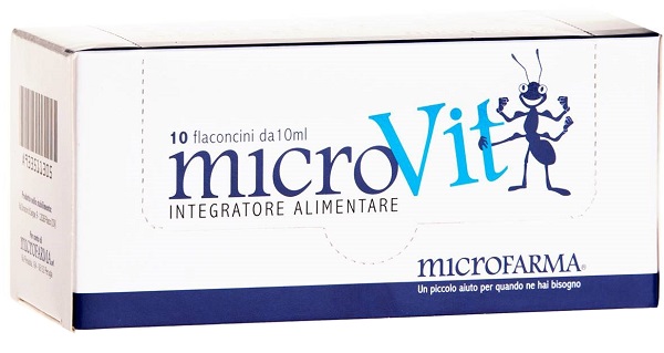 MICROVIT 10 FLACONCINI DA 10 ML - Farmacia Rossi2 - Farmacia Rossi 