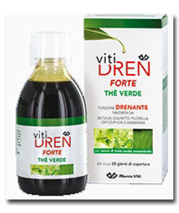 VITIDREN FORTE THE VERDE SOLUZIONE 300 ML CON TAPPO DOSATORE - Farmacia Rossi2 - Farmacia Rossi 