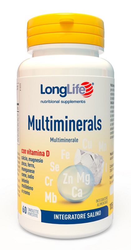 LONGLIFE MULTIMINERALS 60 TAVOLETTE - Farmacia Rossi2 - Farmacia Rossi 
