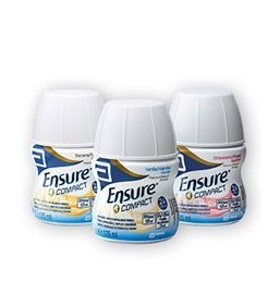 ENSURE COMPACT FRAGOLA 4 BOTTIGLIE DA 125 ML - Farmacia Rossi2 - Farmacia Rossi 