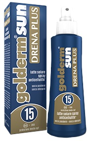 GOLDERM SUN DRENA PLUS SPF 15 SPRAY 200 ML - Farmacia Rossi2 - Farmacia Rossi 