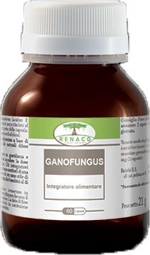 GANOFUNGUS 60 CAPSULE FLACONE 24 G - Farmacia Rossi2 - Farmacia Rossi 