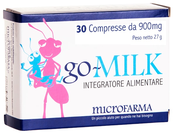 GO-MILK 30 COMPRESSE - Farmacia Rossi2 - Farmacia Rossi 