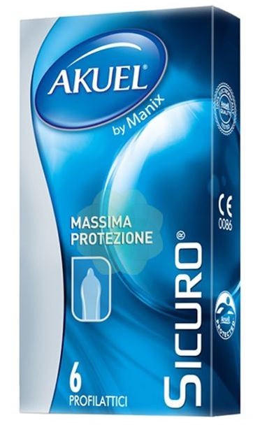 PROFILATTICO ANSELL BY MANIX SICURO B 6 PEZZI - Farmacia Rossi2 - Farmacia Rossi 