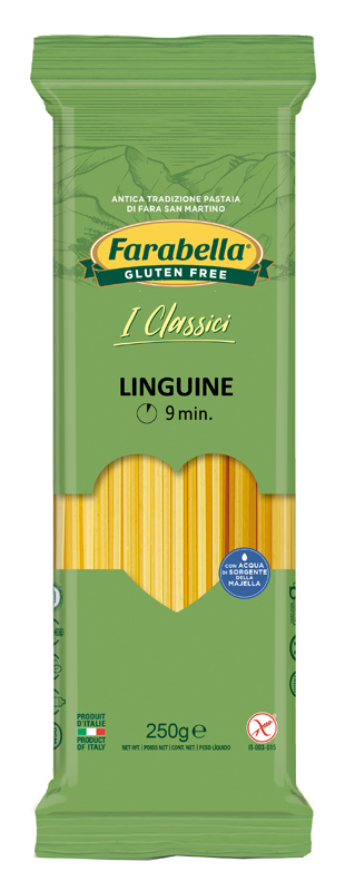 FARABELLA LINGUINE PASTA SENZA GLUTINE 250 G - Farmacia Rossi2 - Farmacia Rossi 