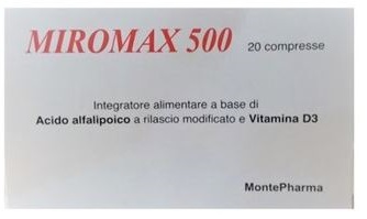 MIROMAX 500 20 COMPRESSE - Farmacia Rossi2 - Farmacia Rossi 