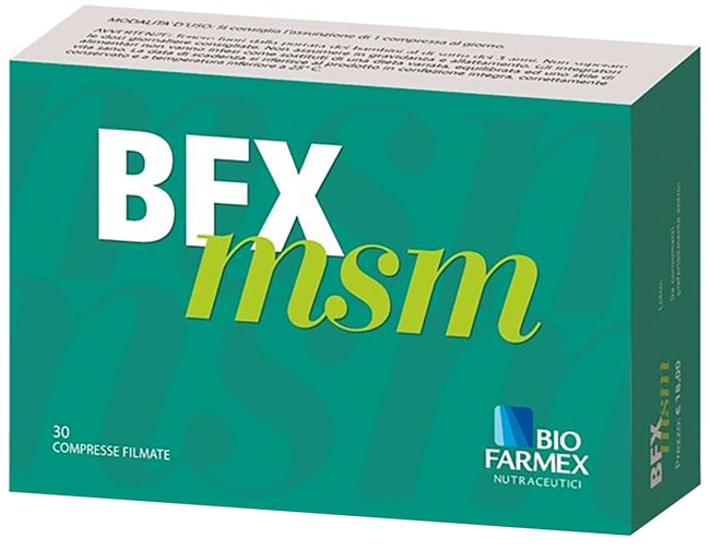 BFX MSM 30 COMPRESSE - Farmacia Rossi2 - Farmacia Rossi 