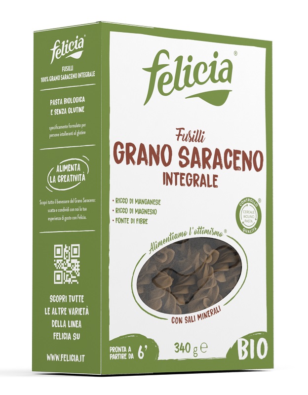 FELICIA BIO SARACENO FUSILLI 340 G - Farmacia Rossi2 - Farmacia Rossi 