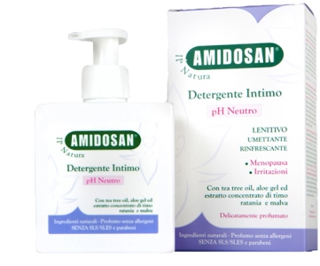 AMIDOSAN II NATURA DETERGENTE INTIMO PH NEUTRO 250 ML - Farmacia Rossi2 - Farmacia Rossi 