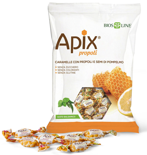 APIX PROPOLI CARAMELLA BALSAMICA 50 G - Farmacia Rossi2 - Farmacia Rossi 