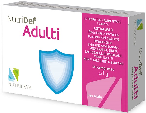 NUTRIDEF ADULTI 20 COMPRESSE - Farmacia Rossi2 - Farmacia Rossi 
