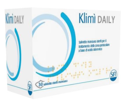 KLIMI' DAILY 30 SALVIETTINE DETERGENTI MONOUSO STERILI PER L'IGIENE OCULARE - Farmacia Rossi2 - Farmacia Rossi 