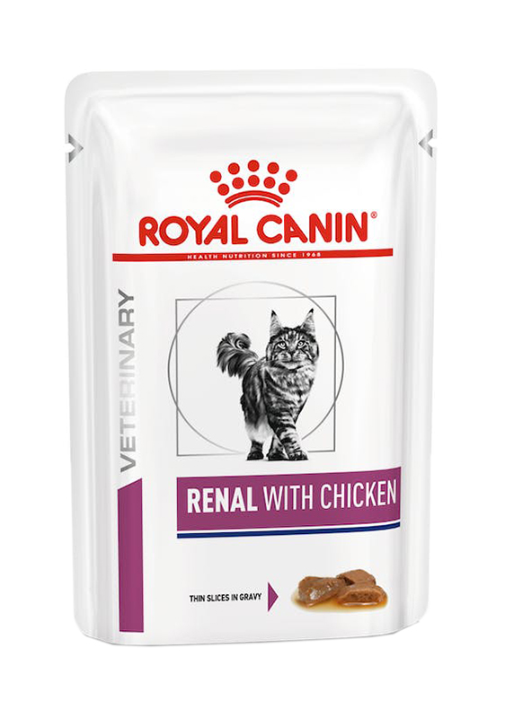 VHN W CAT RENAL CHICKEN 12 BUSTINE 85 G - Farmacia Rossi2 - Farmacia Rossi 