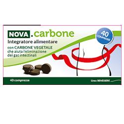 NOVA CARBONE VEGETALE 40 COMPRESSE - Farmacia Rossi2 - Farmacia Rossi 