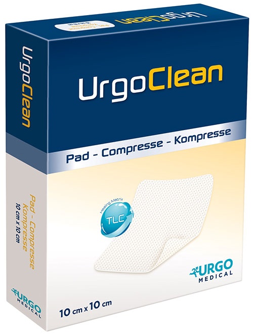 MEDICAZIONE TNT ASSORBENTE GELIFICANTE URGOCLEAN 10X10CM 10 PEZZI - Farmacia Rossi2 - Farmacia Rossi 