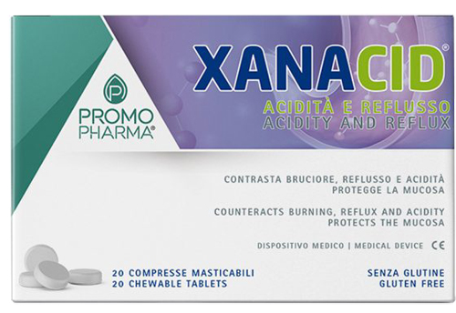 XANACID 20 COMPRESSE MASTICABILI - Farmacia Rossi2 - Farmacia Rossi 