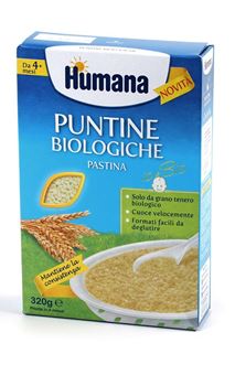 HUMANA PUNTINE BIOLOGICHE PASTINA 320 G - Farmacia Rossi2 - Farmacia Rossi 