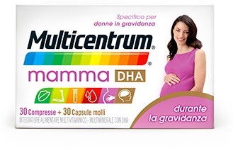 MULTICENTRUM MAMMA DHA 30 COMPRESSE + 30 CAPSULE - Farmacia Rossi2 - Farmacia Rossi 