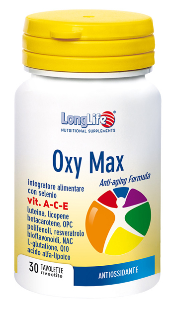 LONGLIFE OXY MAX 30 TAVOLETTE - Farmacia Rossi2 - Farmacia Rossi 
