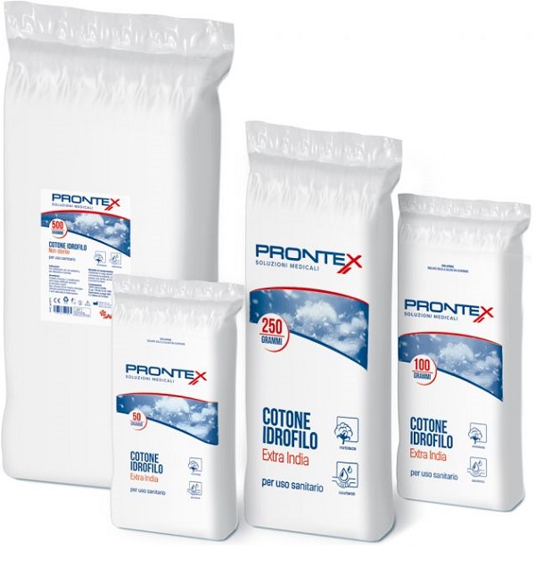 COTONE IDROFILO EXTRA INDIA PRONTEX 500 G - Farmacia Rossi2 - Farmacia Rossi 