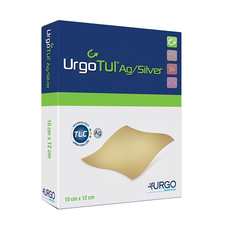 MEDICAZIONE STERILE URGOTUL AG/SILVER 10X12 CM 5 PEZZI - Farmacia Rossi2 - Farmacia Rossi 