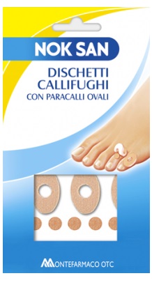 NOK SAN DISCHETTI CALLIFUGHI CON PARACALLI OVALI - Farmacia Rossi2 - Farmacia Rossi 