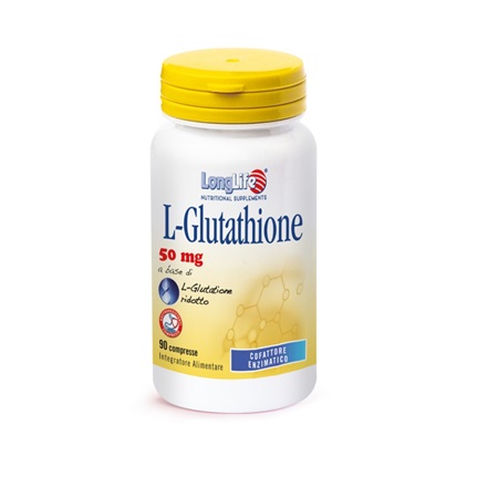 LONGLIFE LGLUTATHIONE 90 COMPRESSE 50 MG - Farmacia Rossi2 - Farmacia Rossi 