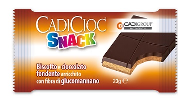 CADICIOC SNACK FONDENTE 1 BARRETTA MONOPORZIONE - Farmacia Rossi2 - Farmacia Rossi 
