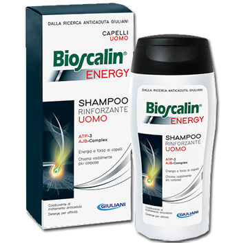 BIOSCALIN ENERGY SHAMPOO 200 ML + SHAMPOO 200 ML - Farmacia Rossi2 - Farmacia Rossi 