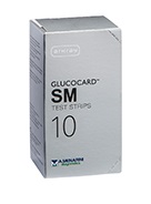 TEST STRIPS PER MISURAZIONE GLICEMIA GLUCOCARD SM 10 PEZZI - Farmacia Rossi2 - Farmacia Rossi 