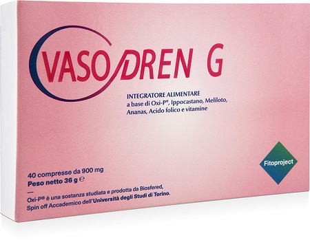 VASODREN G 40 COMPRESSE - Farmacia Rossi2 - Farmacia Rossi 